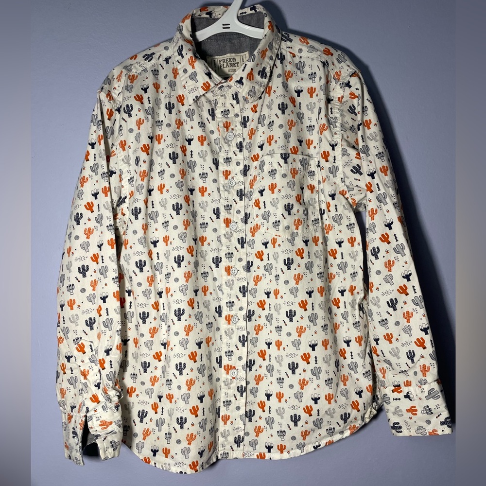 Boys sz. 8 Western Shirt